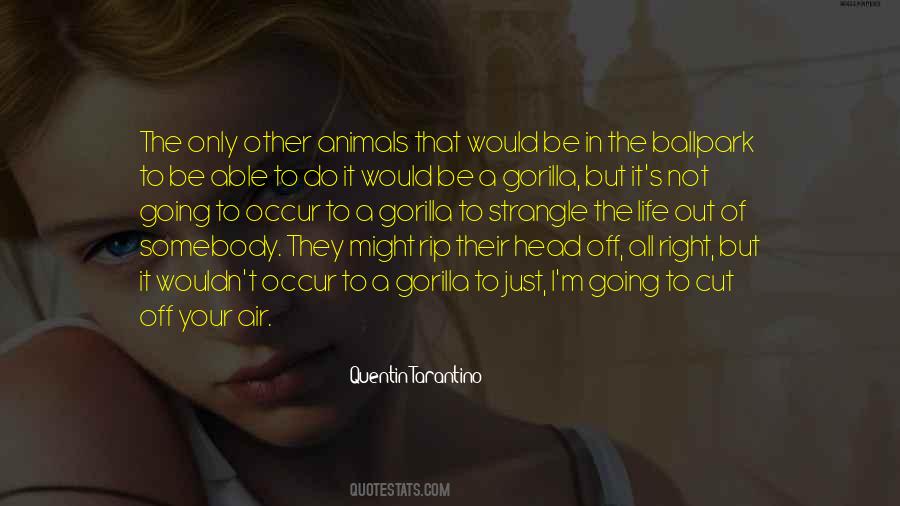 Not Right In The Head Quotes #1039425