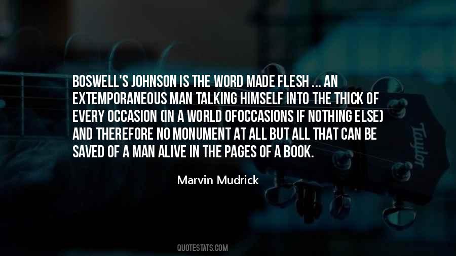 Flesh Of The World Quotes #1374677