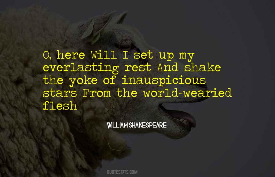 Flesh Of The World Quotes #18390