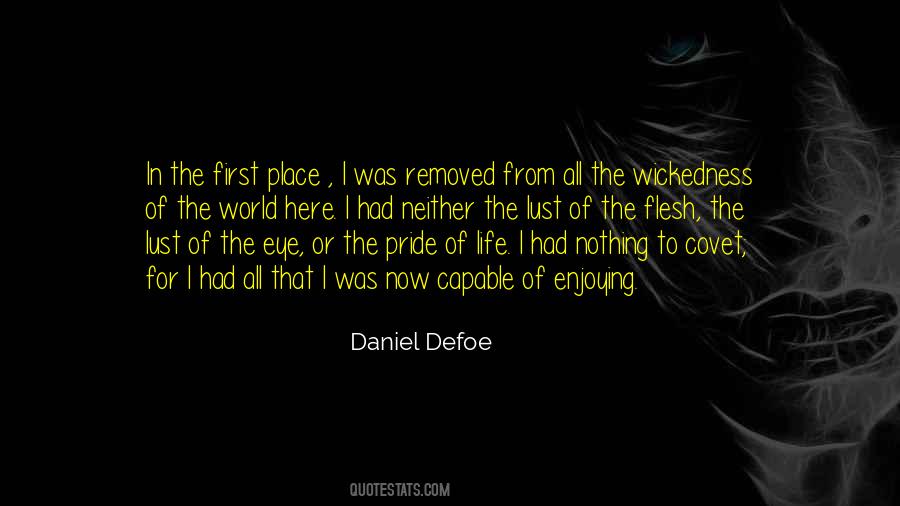 Flesh Of The World Quotes #625122