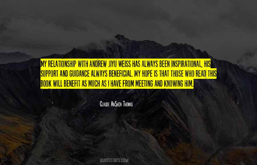 Support And Guidance Quotes #1484892