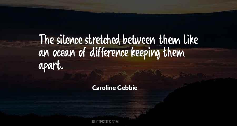 Ocean Silence Quotes #157798