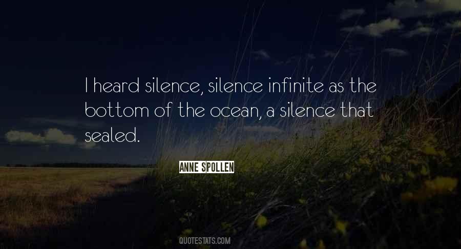 Ocean Silence Quotes #176386
