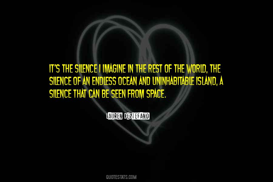 Ocean Silence Quotes #186281