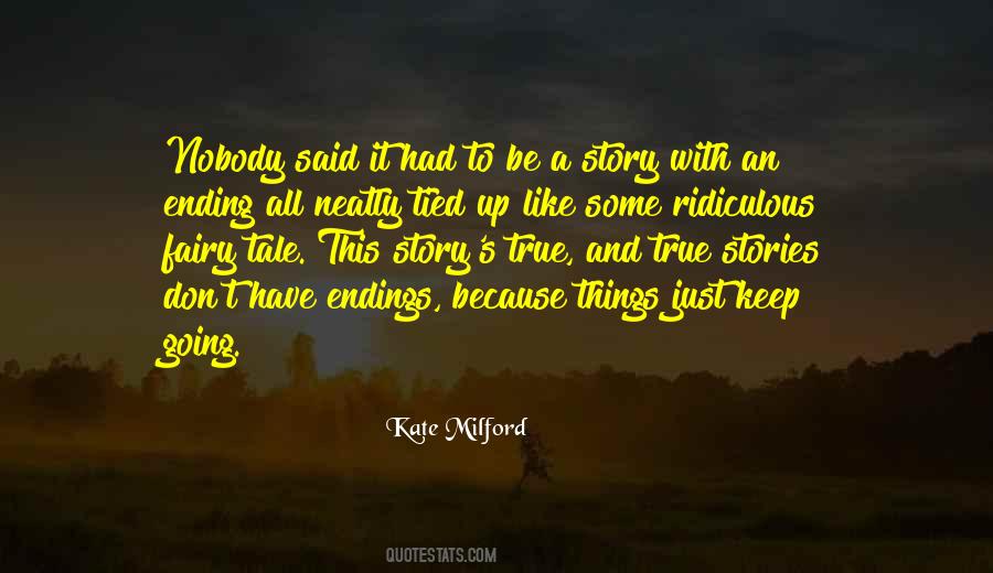 Fairy Story Quotes #1252097