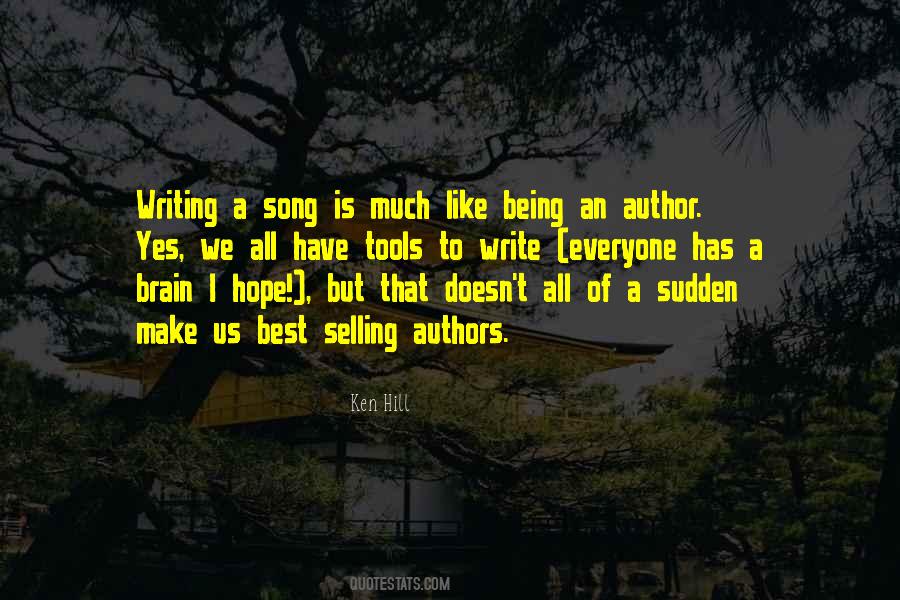 Everyone Is Selling Something Quotes #1566037