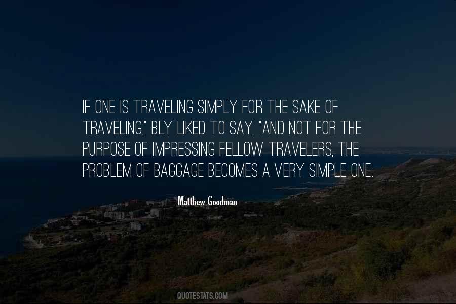 Quotes About The Baggage #106549