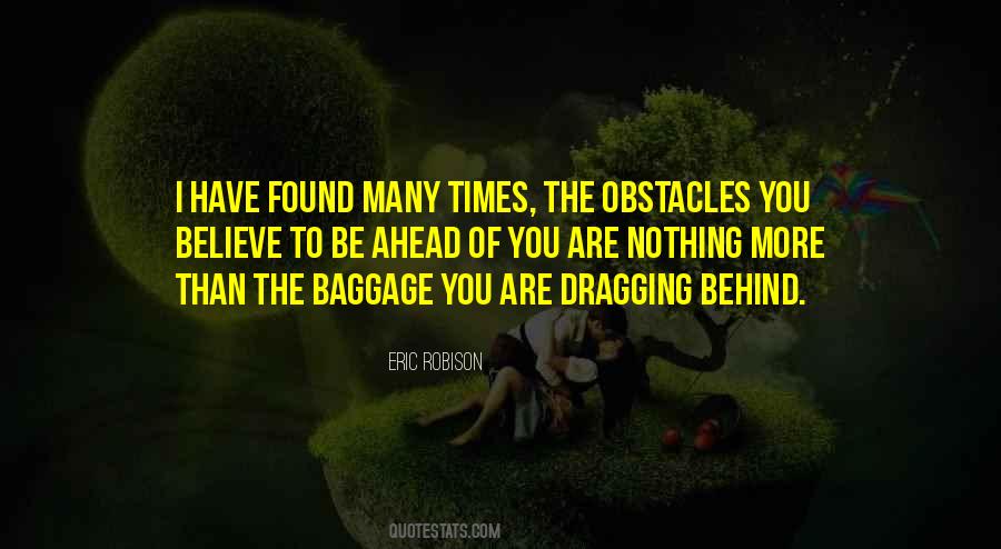 Quotes About The Baggage #1487218