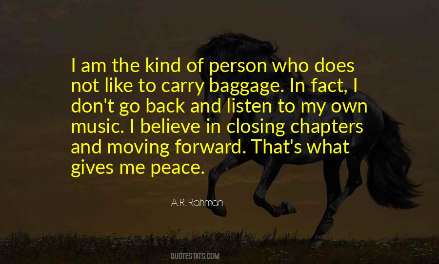 Quotes About The Baggage #17092