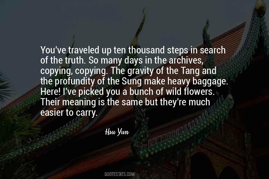 Quotes About The Baggage #235197