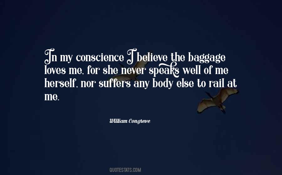 Quotes About The Baggage #362111