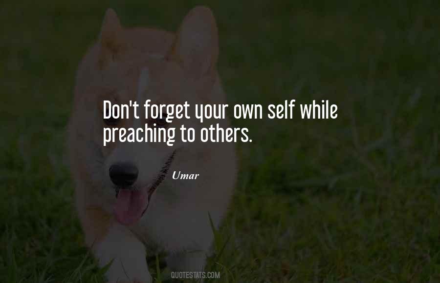 Quotes About Self Forget #922431
