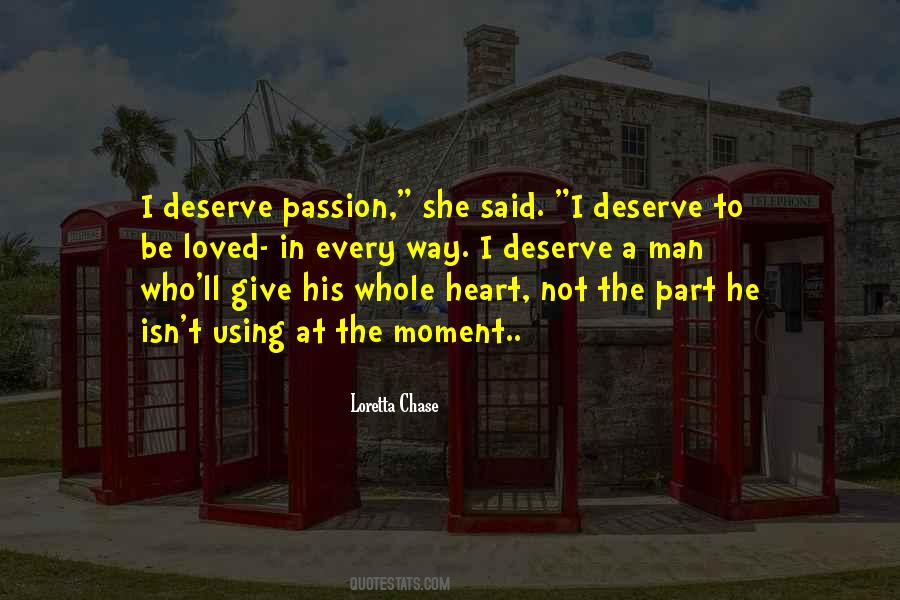 A Man Without Passion Quotes #32945