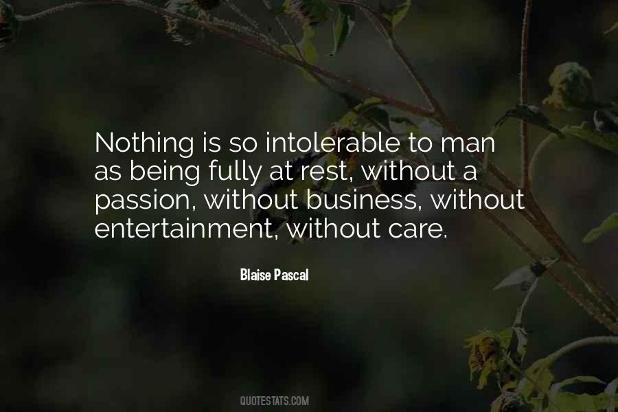 A Man Without Passion Quotes #571038