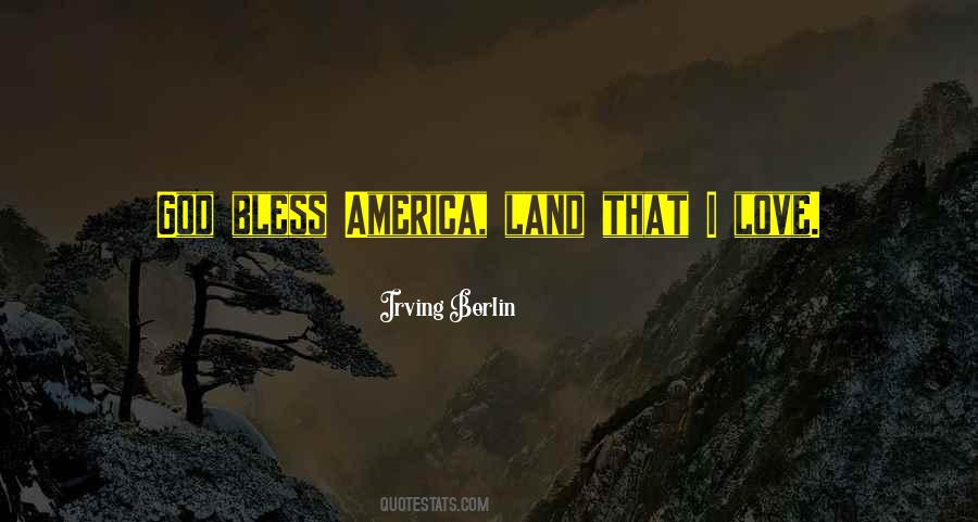 Bless America Quotes #856678