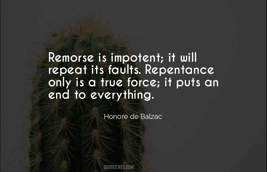 True Remorse Quotes #106378