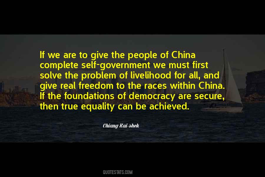 Freedom Equality Quotes #1138324