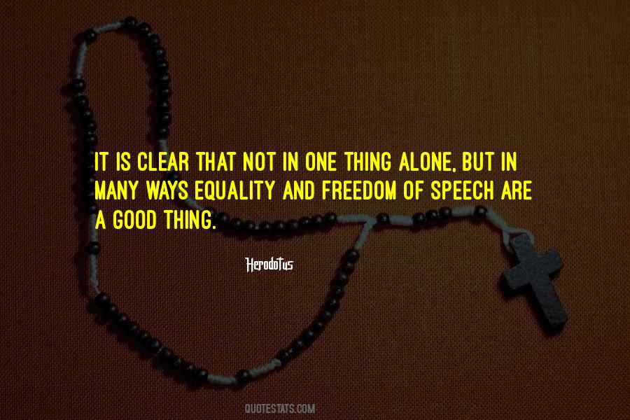 Freedom Equality Quotes #221190