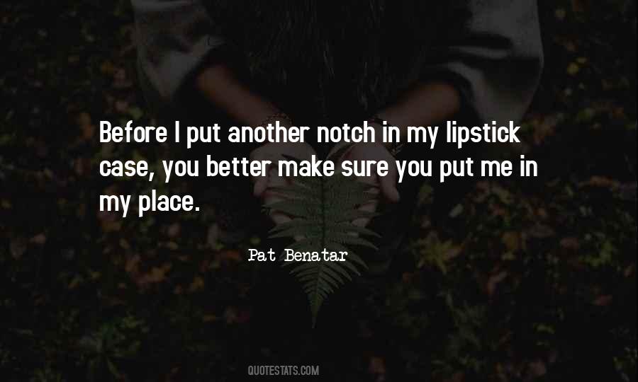 No Lipstick Quotes #542559