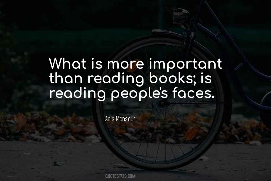 Quotes About How Reading Is Important #456342