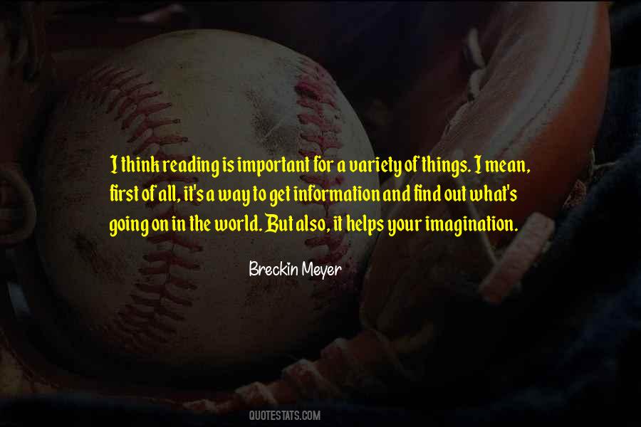 Quotes About How Reading Is Important #928427