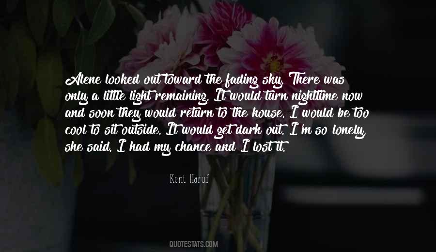 Lonely And Lost Quotes #980563
