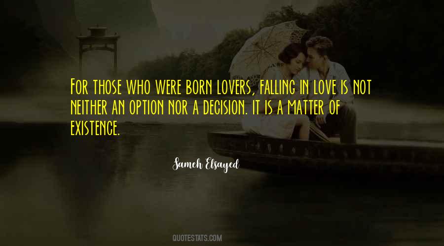 Option Love Quotes #116686