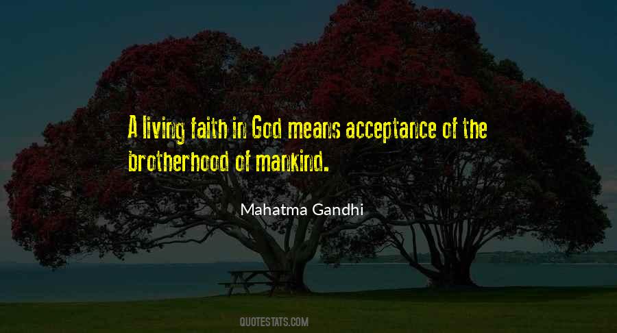 Faith And Acceptance Quotes #1475297