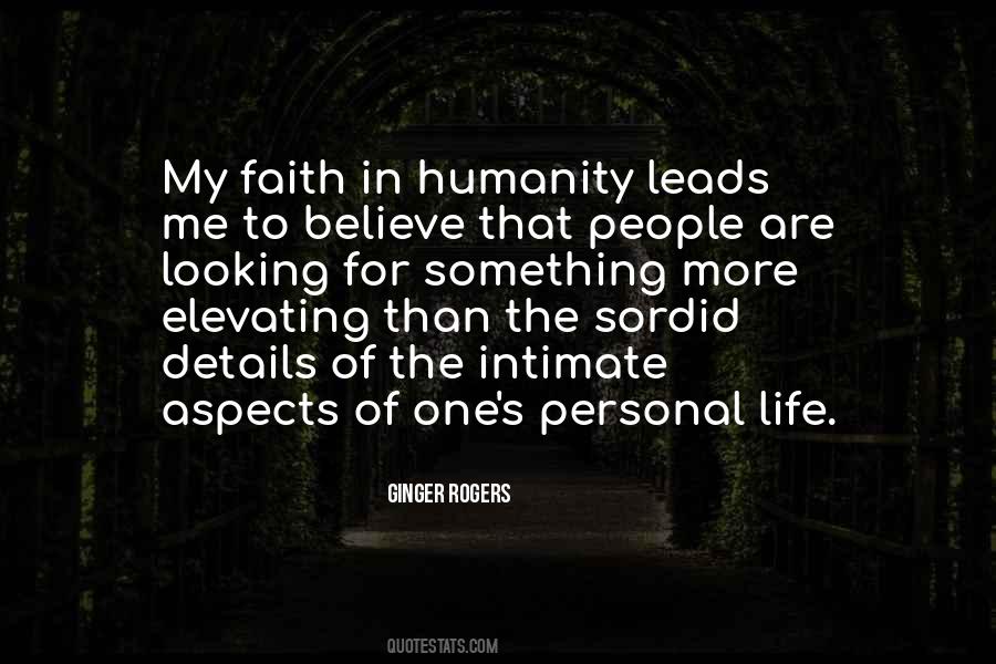 Faith And Humanity Quotes #637533