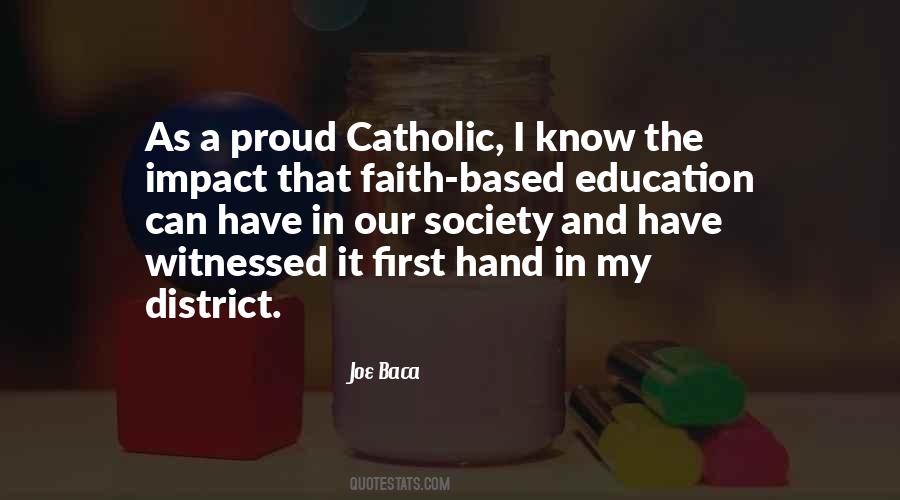 Faith Based Education Quotes #275040