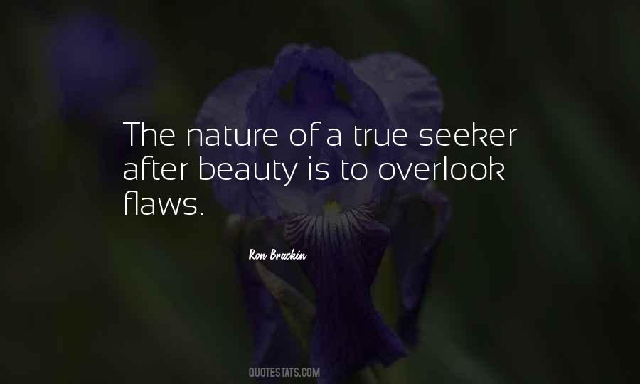 True Beauty Of Nature Quotes #1001304