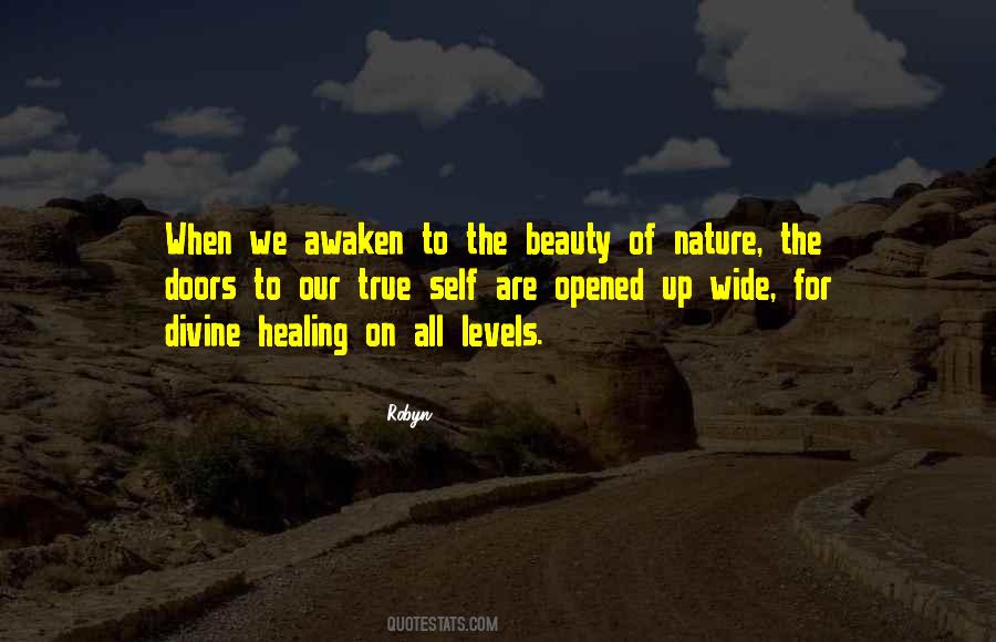 True Beauty Of Nature Quotes #1684043