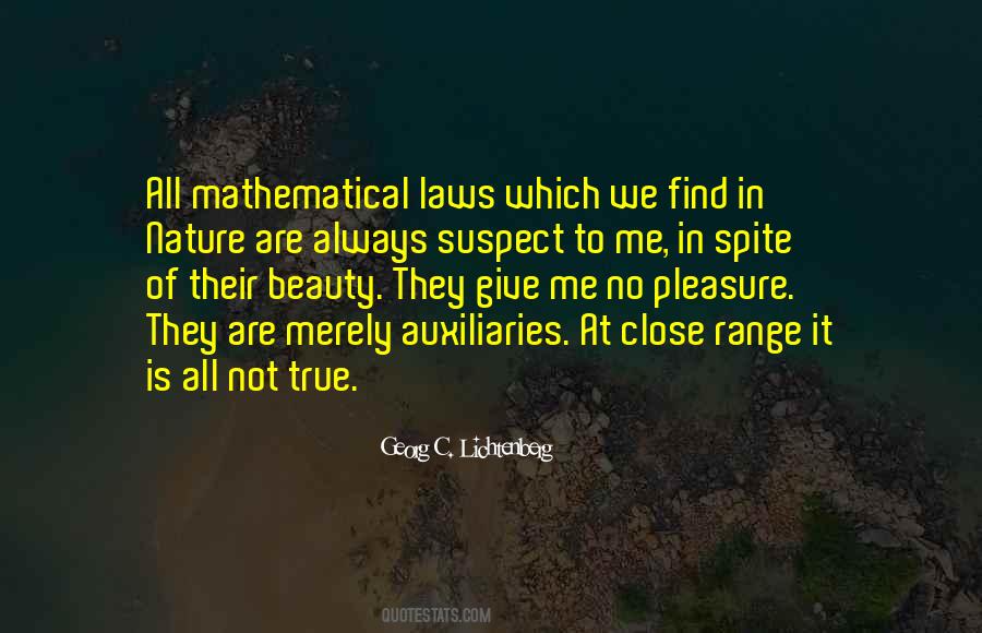 True Beauty Of Nature Quotes #1752755