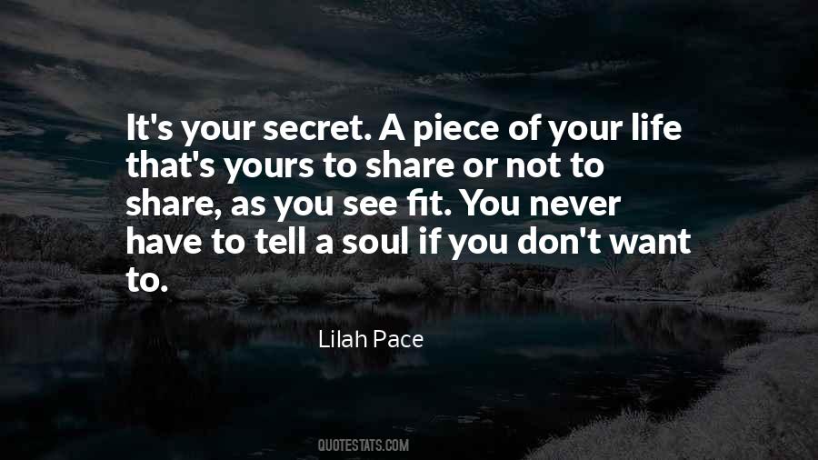 Your Secret Quotes #1666354