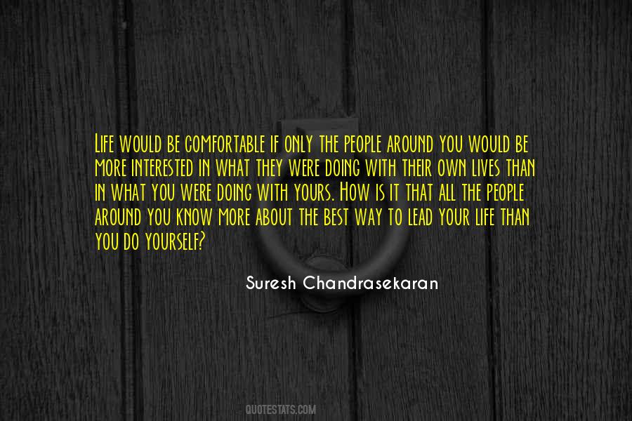 You Know Yourself Best Quotes #1267154