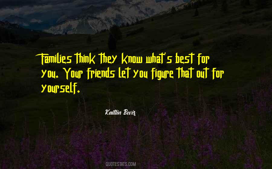 You Know Yourself Best Quotes #569610