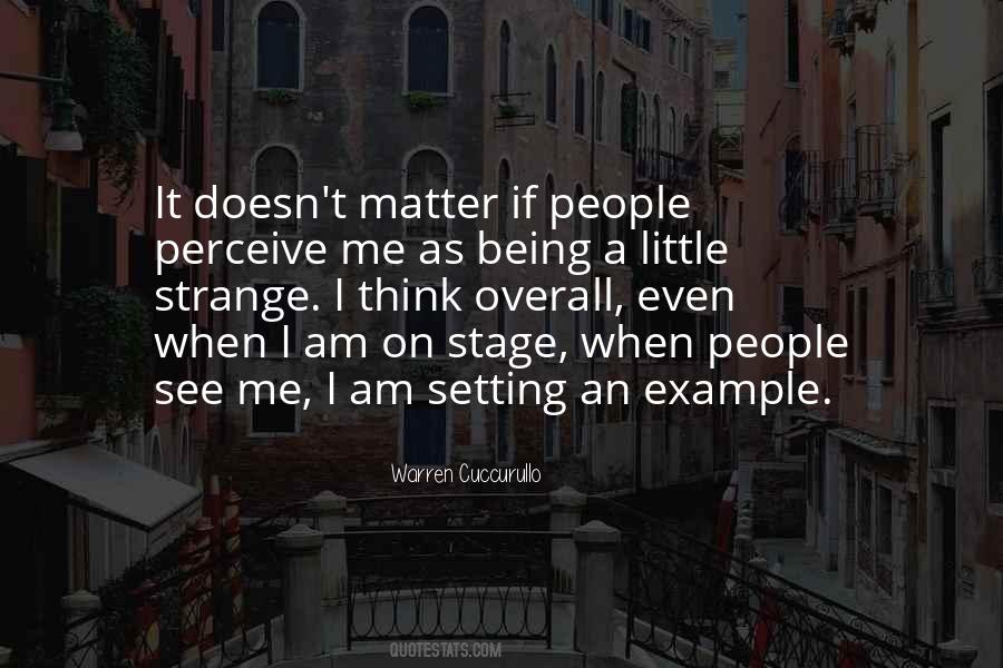 Quotes About How People Perceive You #161739