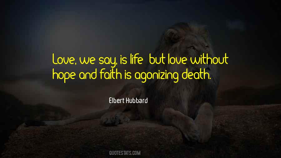 Faith Death Quotes #508696