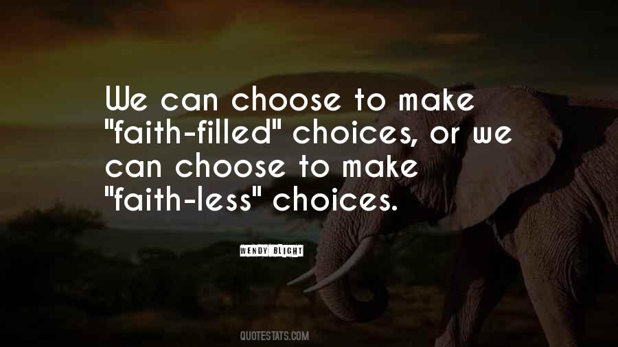 Faith Filled Quotes #1191771