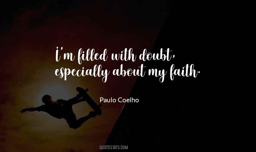 Faith Filled Quotes #1785489