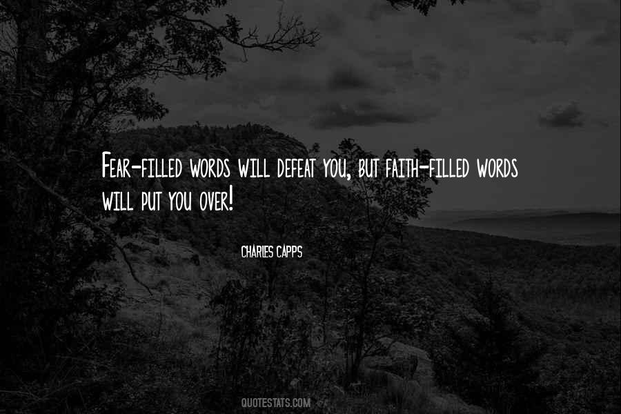 Faith Filled Quotes #997821