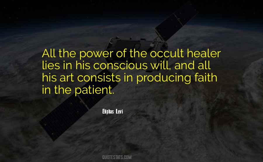 Faith Healer Quotes #1671175