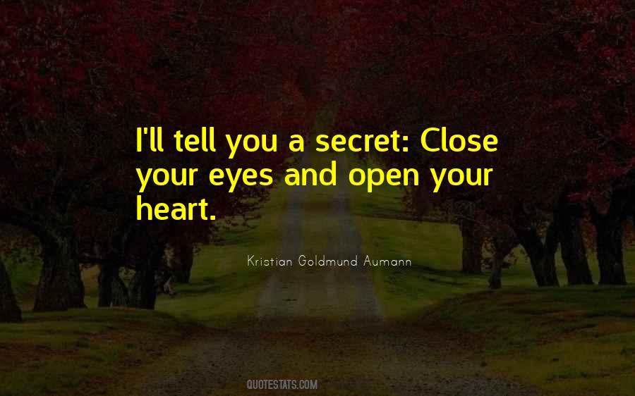 Secret Eyes Quotes #506383