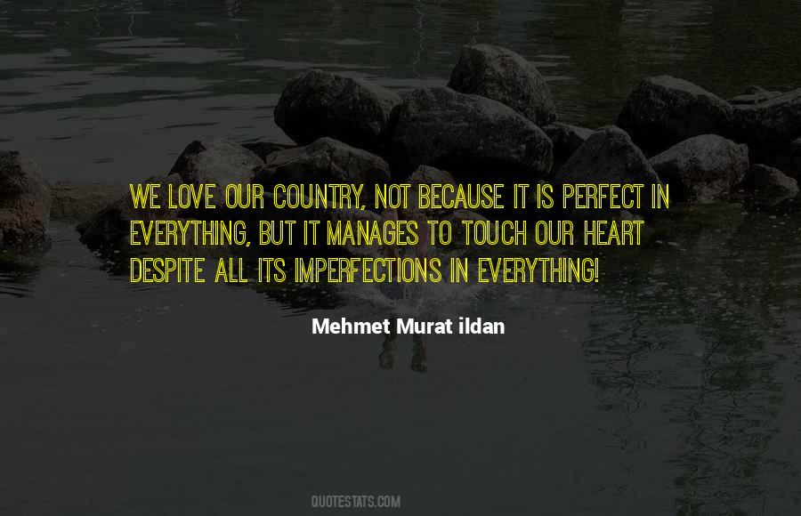 Imperfections Love Quotes #1075566