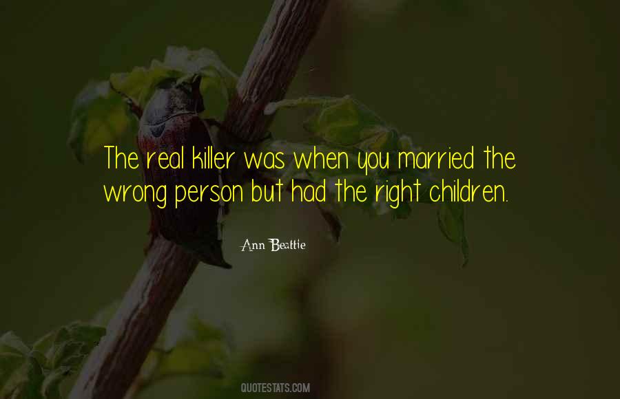 Married The Wrong Person Quotes #299283