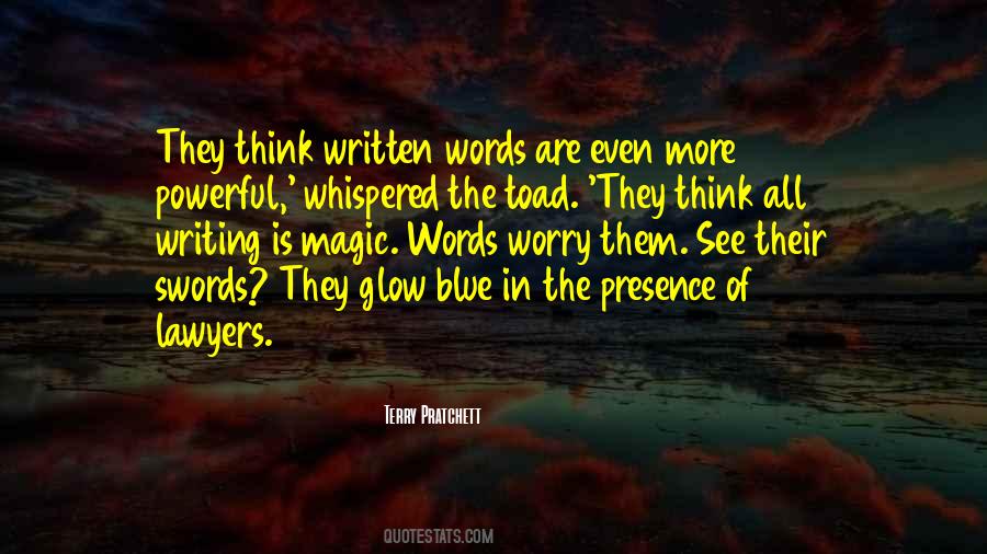 Blue Magic Quotes #1421553