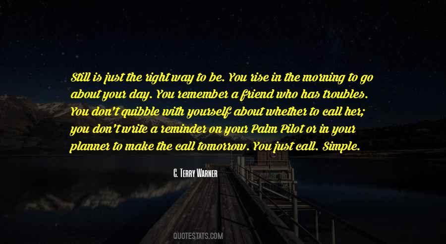 Just Be Simple Quotes #97257