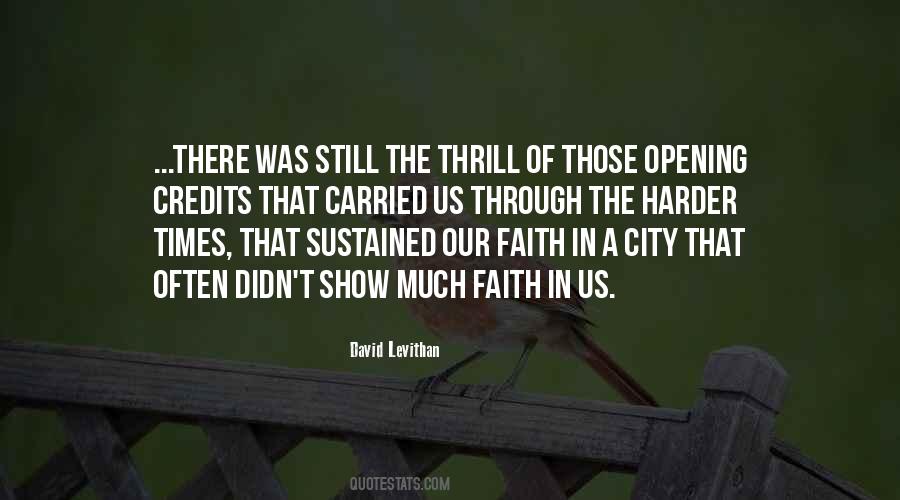 Faith In Us Quotes #1687324