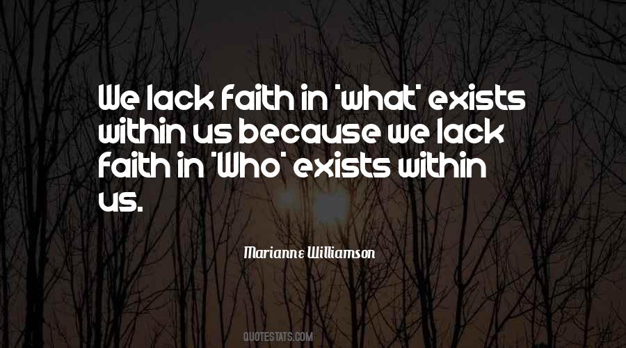 Faith In Us Quotes #23862