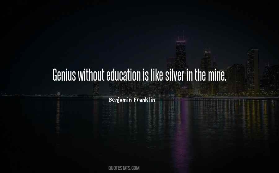 Silver In The Mine Quotes #970727